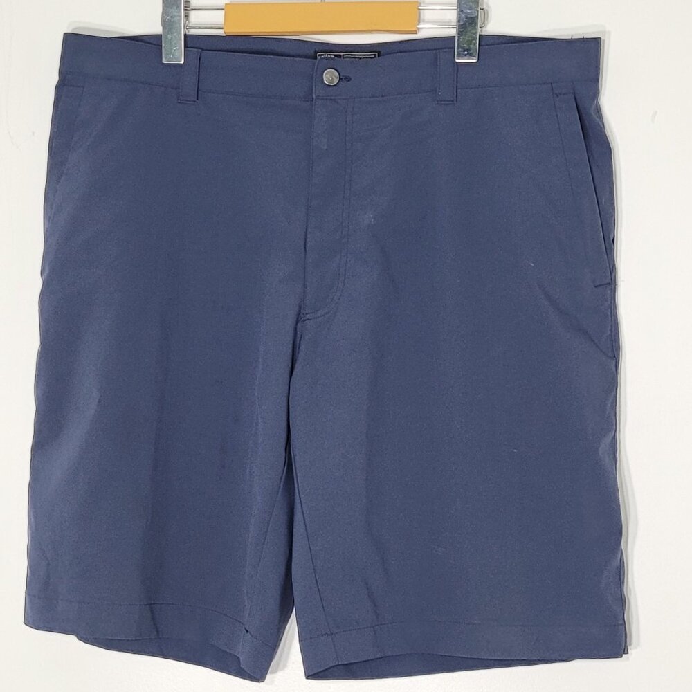 Callaway Men's Navy Blue Front Zipper 4-Pockets Casual Golf Shorts Pant Size 38